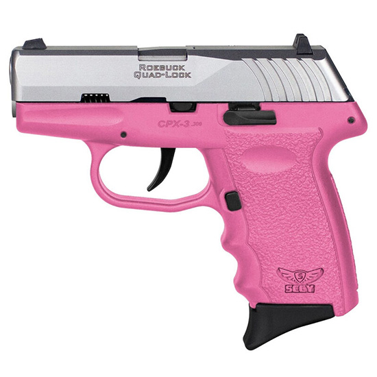 SCCY CPX-3 380ACP PINK SS NMS 2 10RD - Pistols